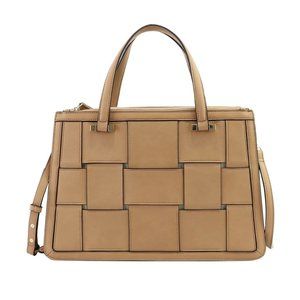 Alfani Woven Work Satchel large bag NWOT